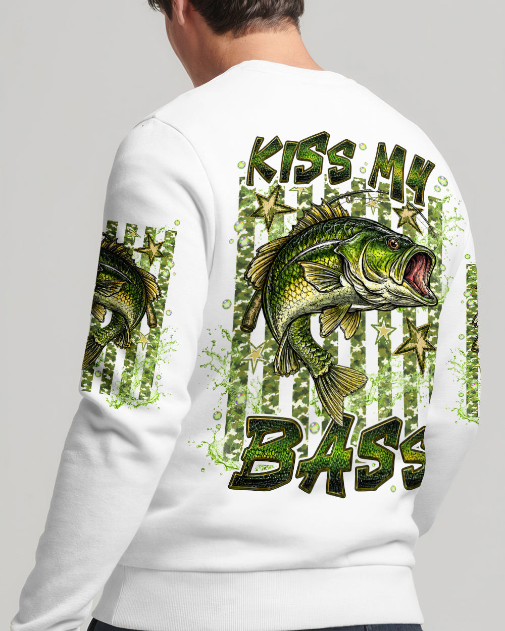 KISS MY BASS FISHING  ALL OVER PRINT - TLNT2905261