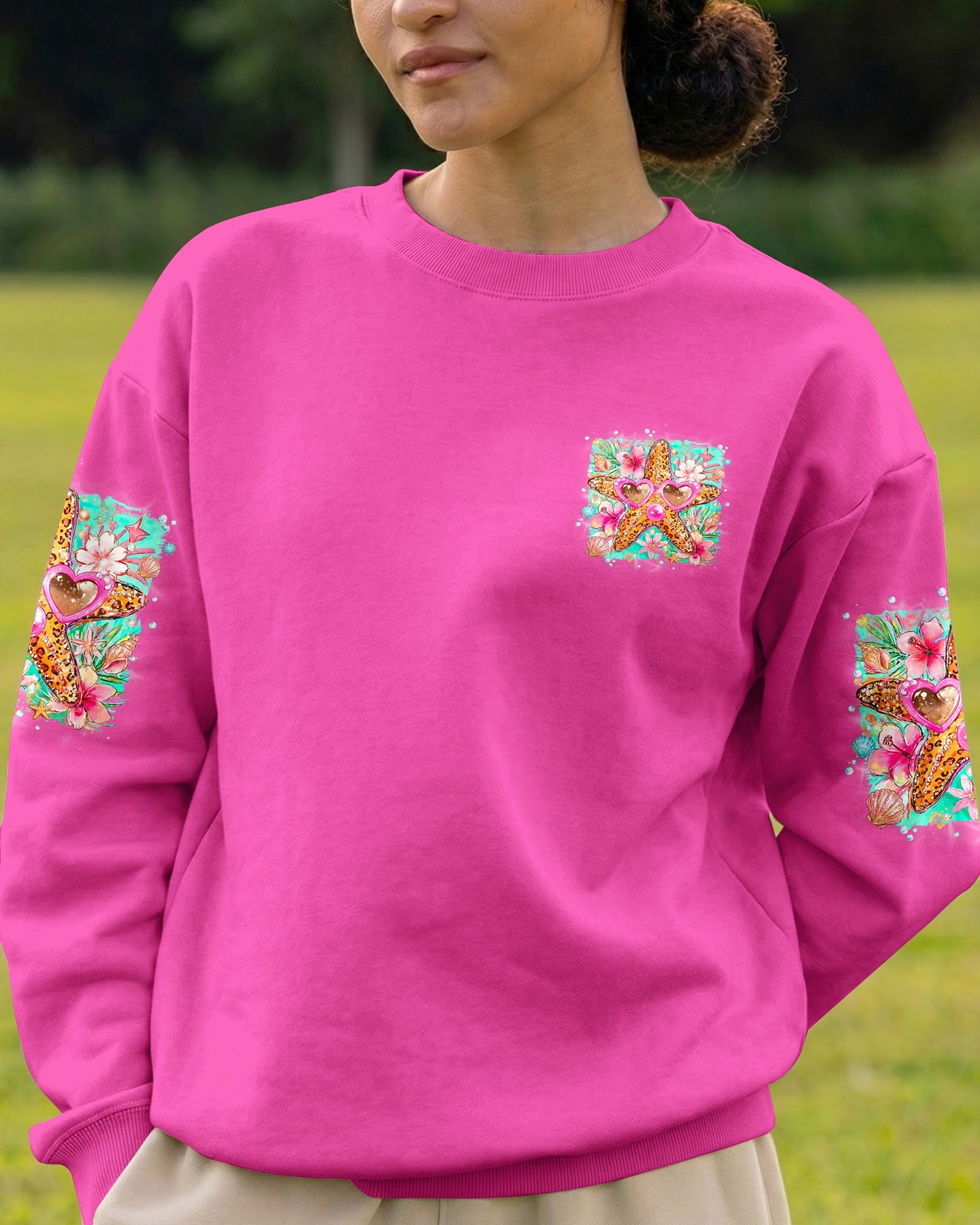 SMELL THE SEA STARFISH ALL OVER PRINT - TYQY0807262