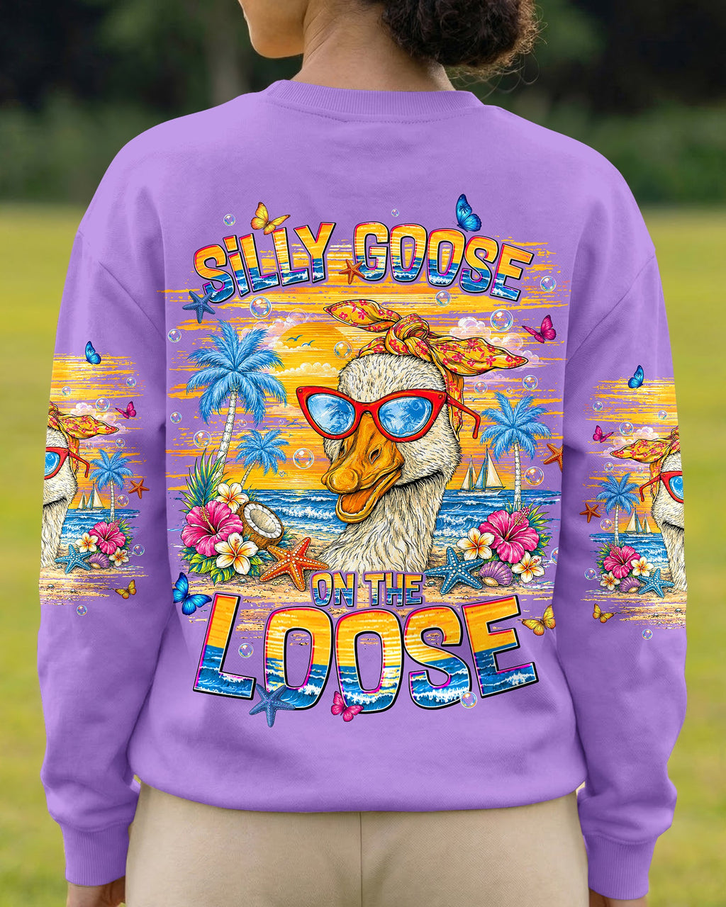 SILLY GOOSE ON THE LOOSE ALL OVER PRINT - TLNT0406262