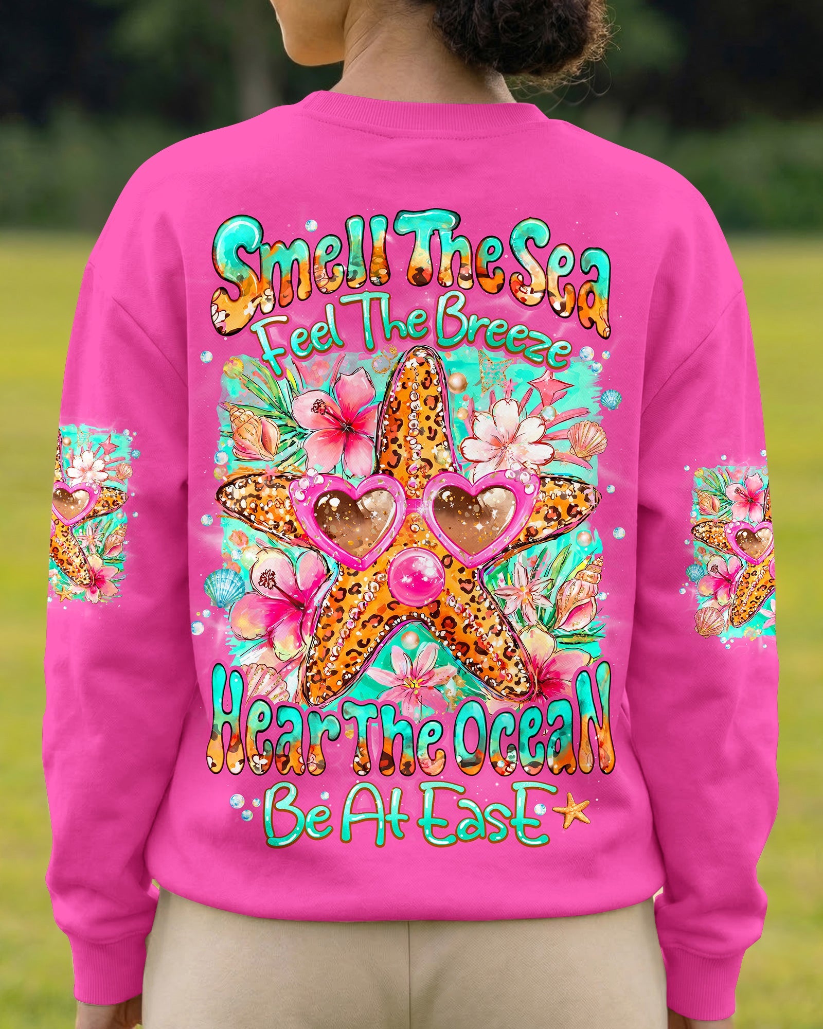 SMELL THE SEA STARFISH ALL OVER PRINT - TYQY0807262