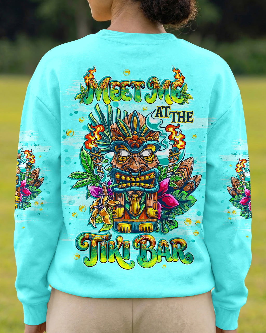 MEET ME AT THE TIKI BAR ALL OVER PRINT - TLNT0804261
