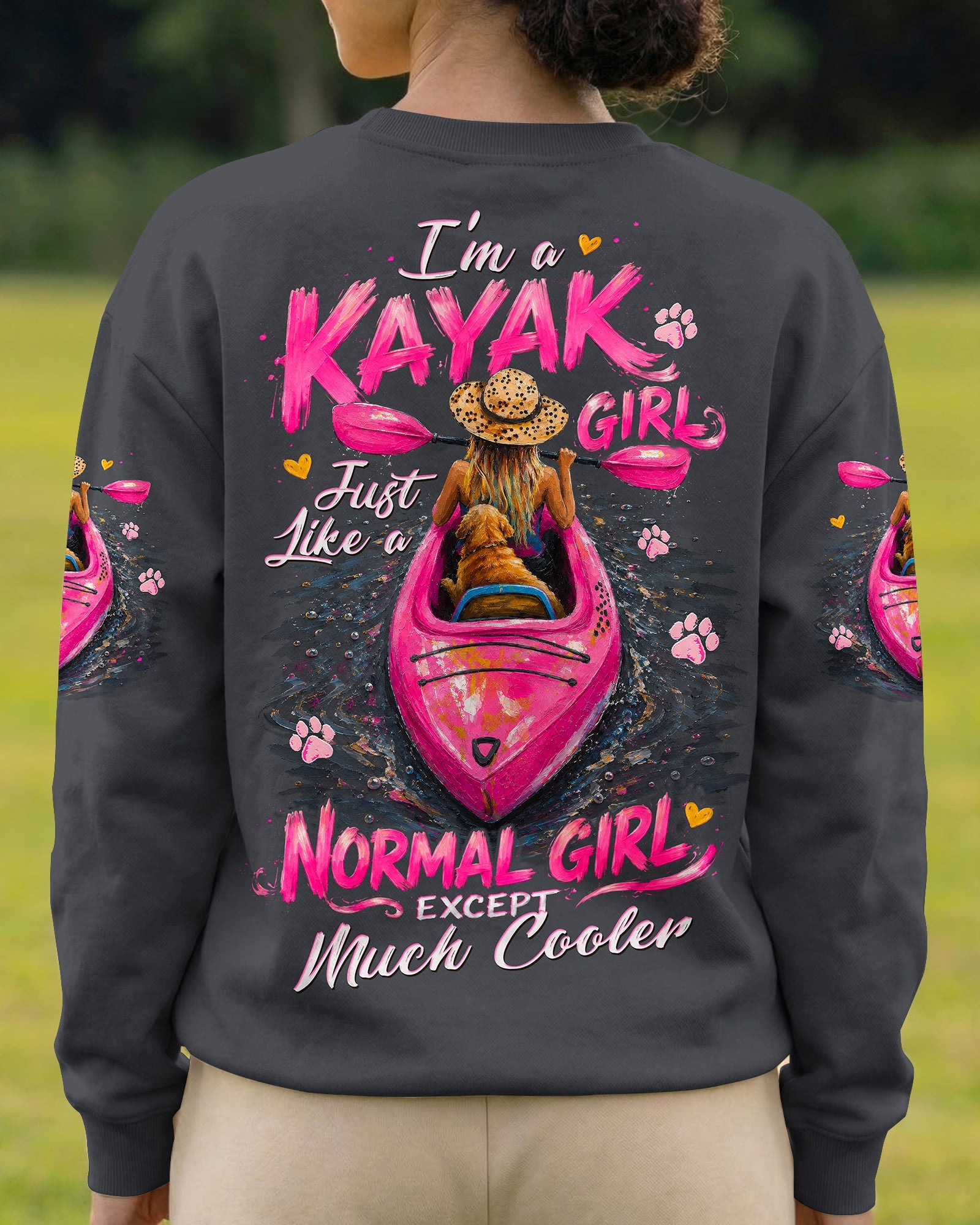 I'M A KAYAK GIRL ALL OVER PRINT - TLTW1006263