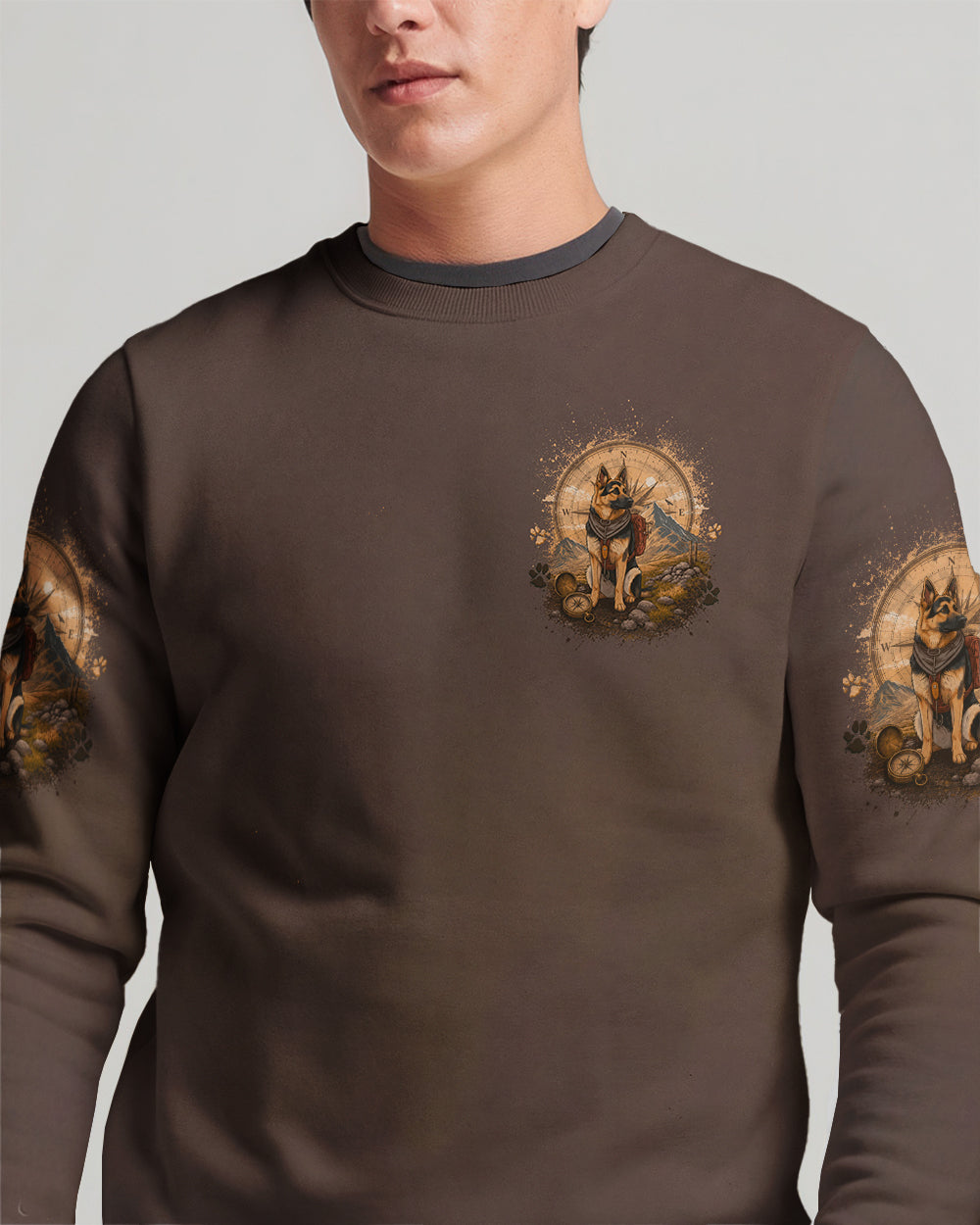 THOSE WHO WANDER WITH DOGS GERMAN SHEPHERD DOG ALL OVER PRINT - TLTW0506261