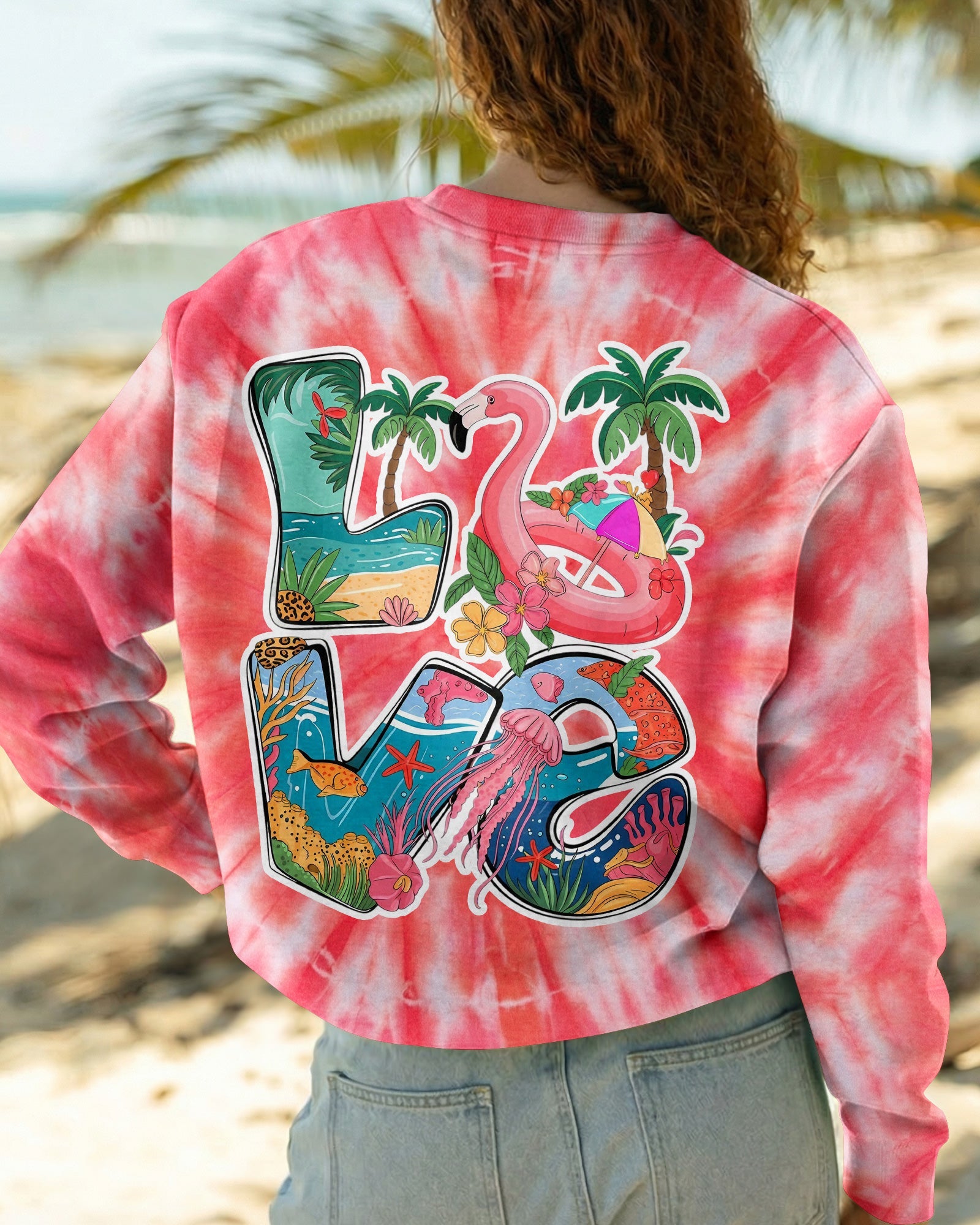 LOVE BEACH ALL OVER PRINT - TYLN0604263