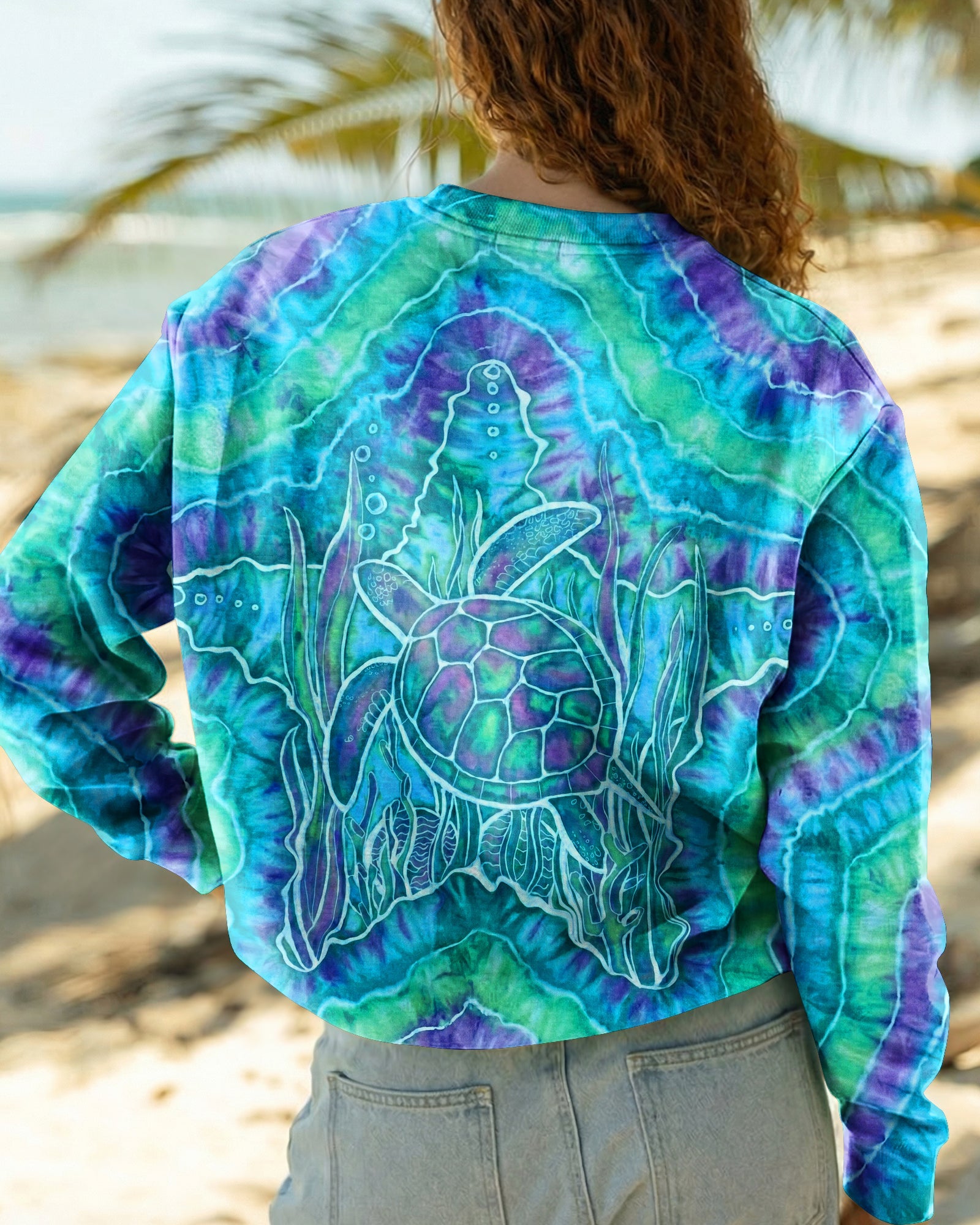 STARFISH TURTLE SWIRL ALL OVER PRINT - TLHN0307261