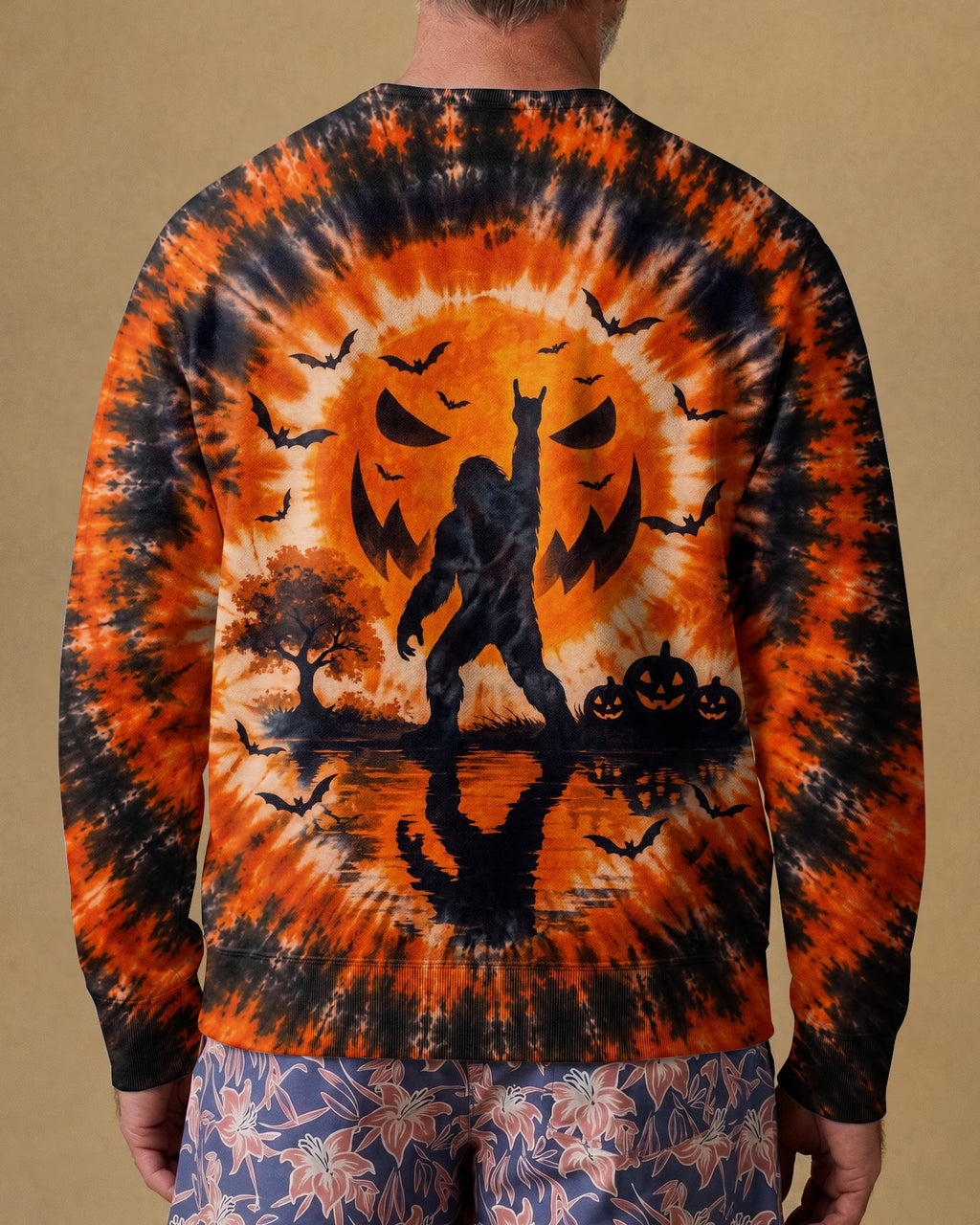 BIGFOOT MOONBURST HALLOWEEN ALL OVER PRINT - TLTW1707262