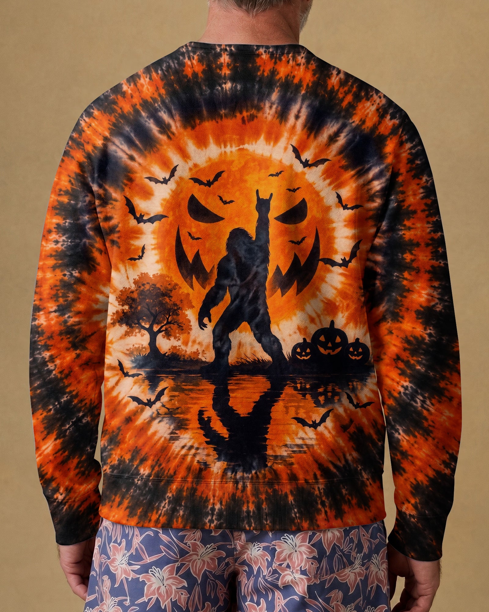 BIGFOOT MOONBURST HALLOWEEN ALL OVER PRINT - TLTW1707262
