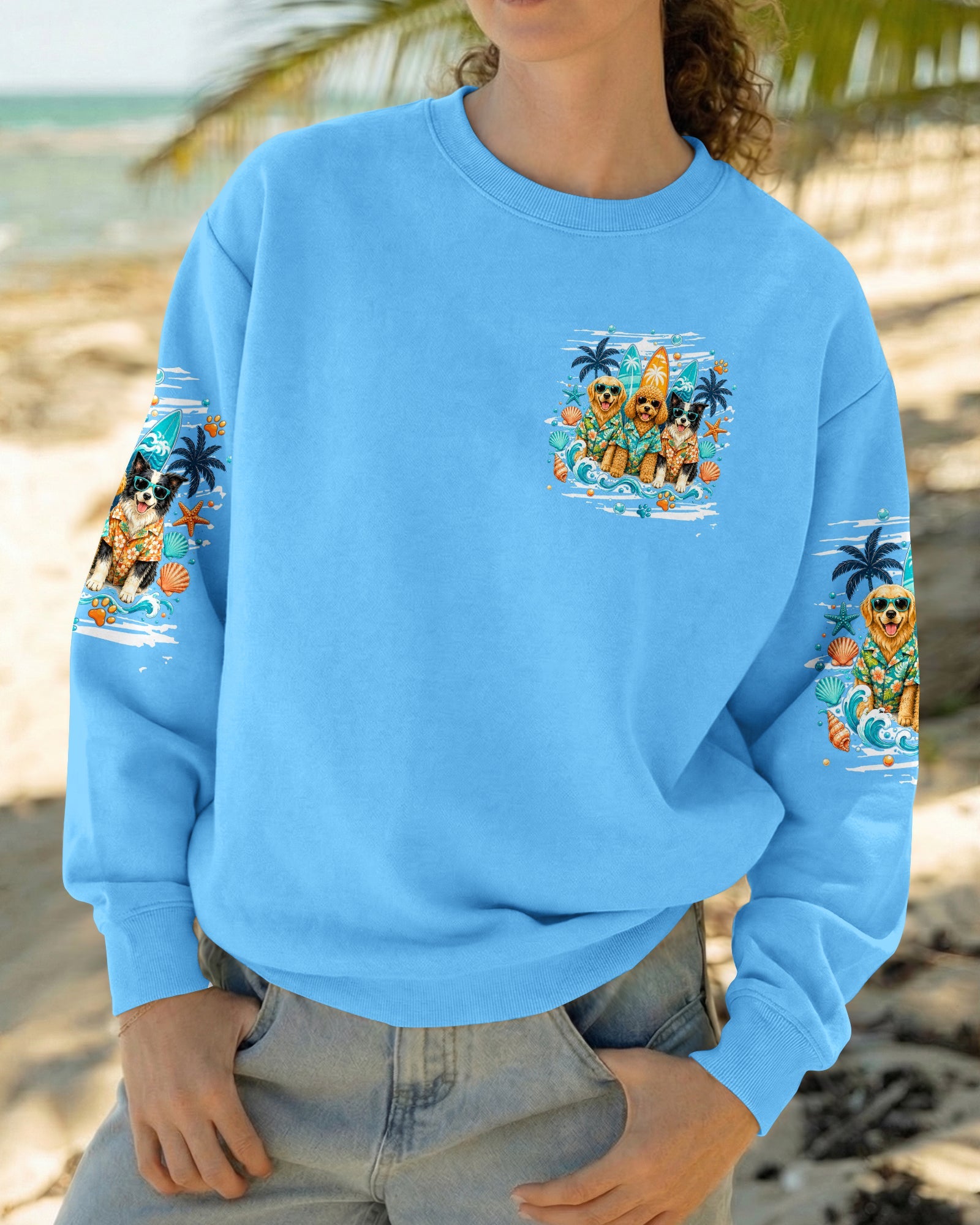 BEACH SQUAD DOG ALL OVER PRINT - TLTW0906263