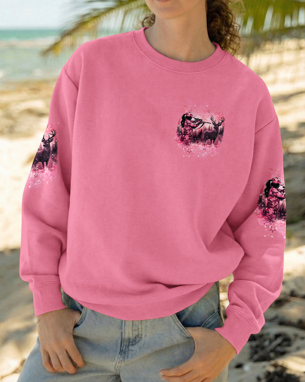 PRETTY IN PINK DANGEROUS IN CAMO ALL OVER PRINT - TYQY2505261