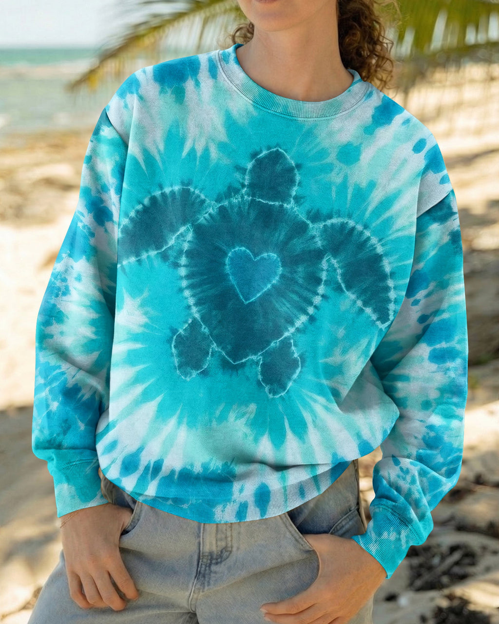 HEART OF THE OCEAN TURTLE ALL OVER PRINT - TYLN1105263