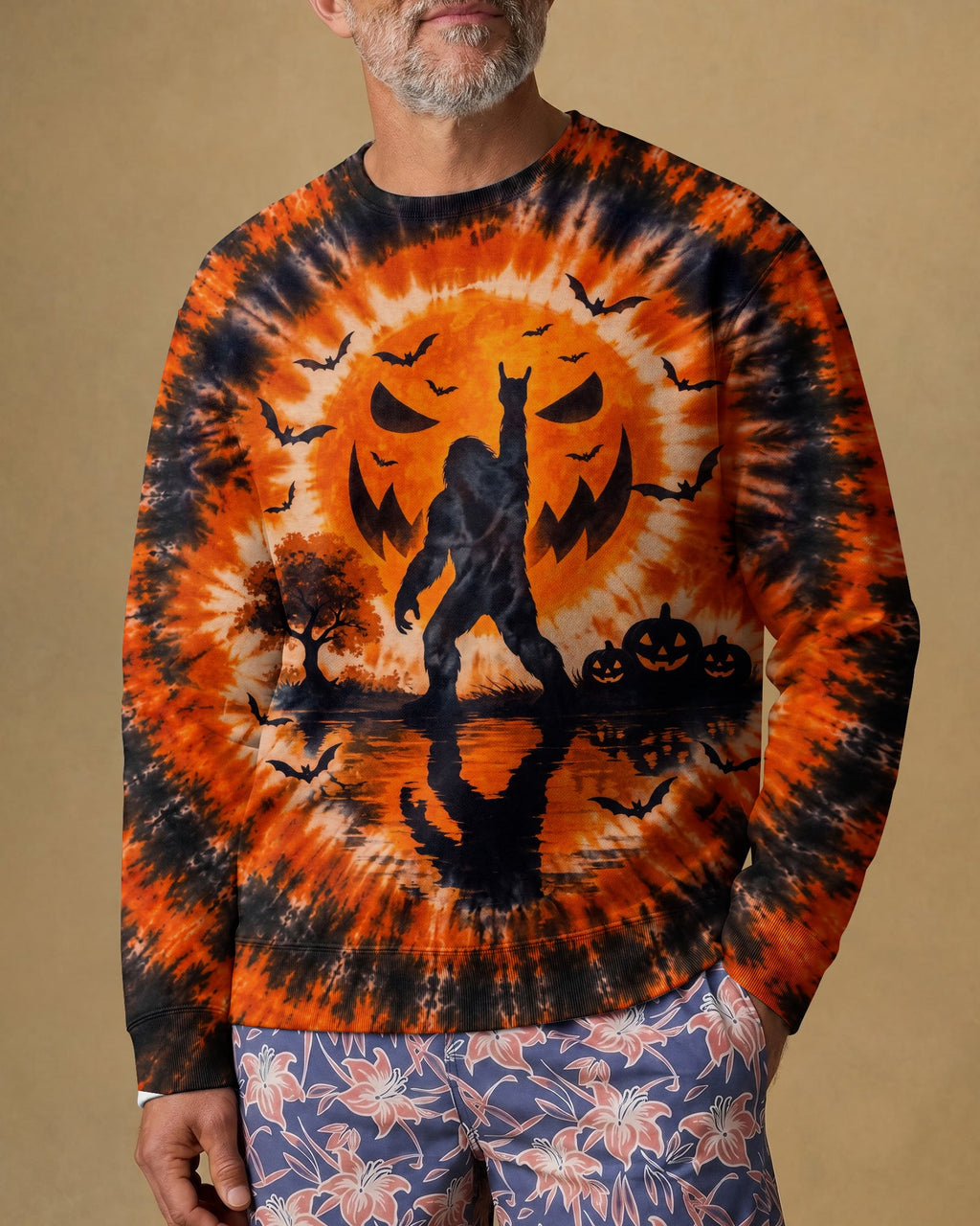 BIGFOOT MOONBURST HALLOWEEN ALL OVER PRINT - TLTW1707262