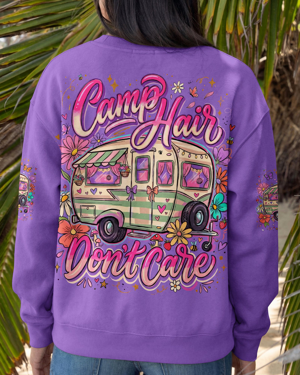 CAMP HAIR DON'T CARE ALL OVER PRINT - TYQY2406261