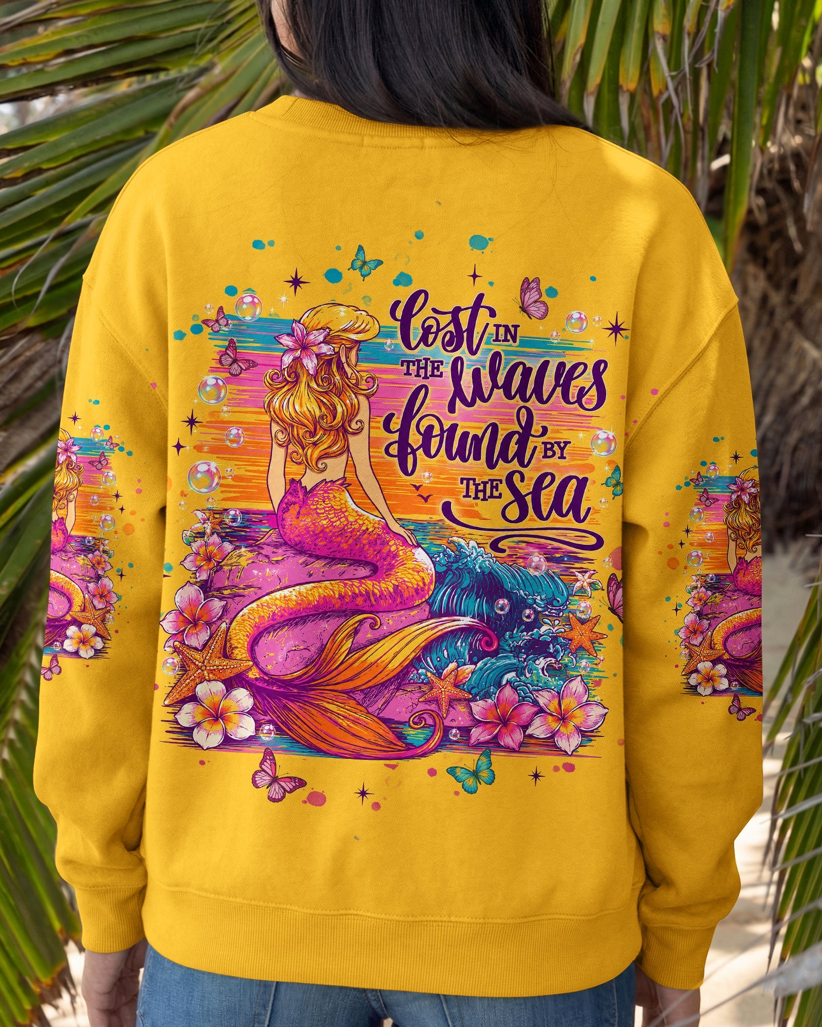 LOST IN THE WAVES MERMAID ALL OVER PRINT - TLNT2705264