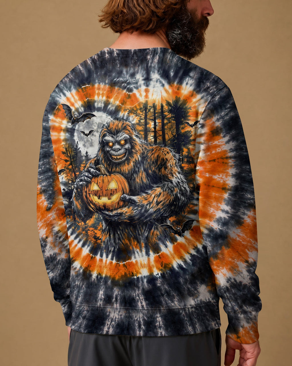 SCARY BIGFOOT HALLOWEEN ALL OVER PRINT - TLHG1707263