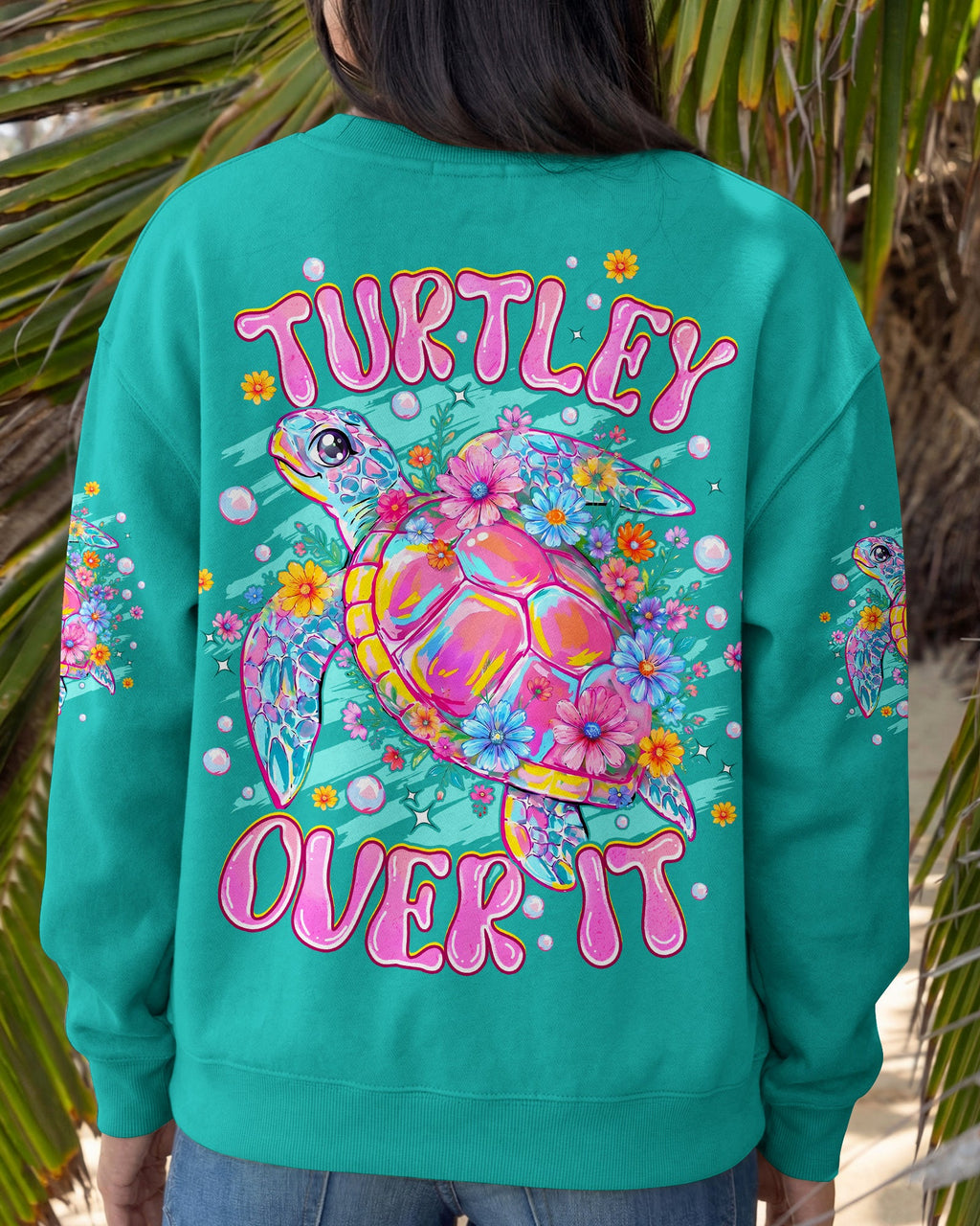 TURTLEY OVER IT ALL OVER PRINT - TYPQ1606264