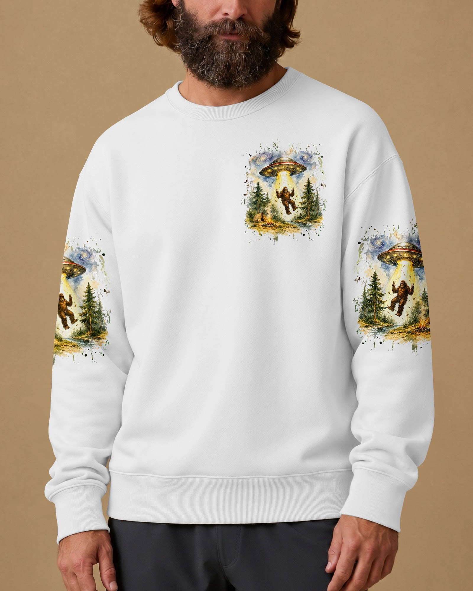 GOTTA GO VIBES ARE OFF BIGFOOT ALL OVER PRINT  - TLHG2206264