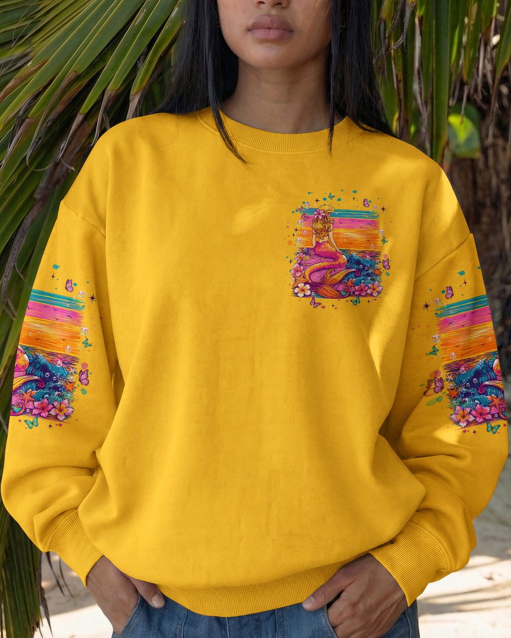 LOST IN THE WAVES MERMAID ALL OVER PRINT - TLNT2705264