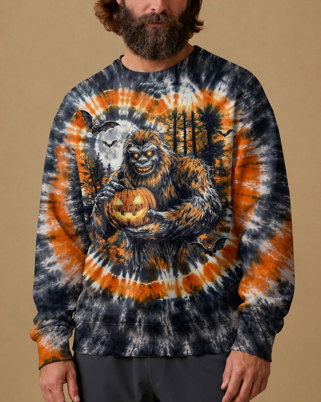 SCARY BIGFOOT HALLOWEEN ALL OVER PRINT - TLHG1707263