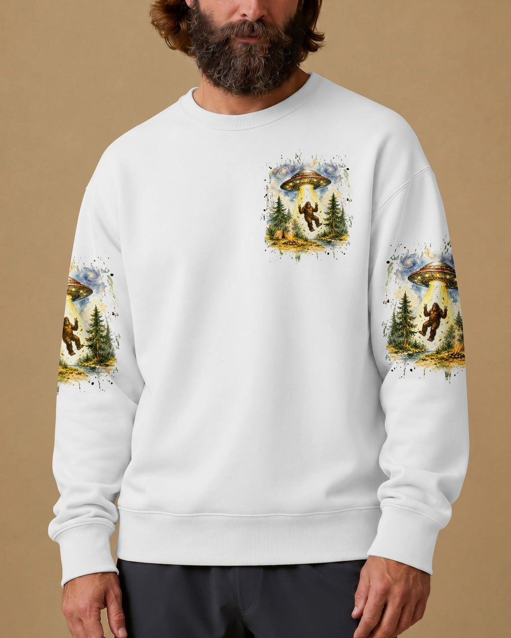 GOTTA GO VIBES ARE OFF BIGFOOT ALL OVER PRINT  - TLHG2206264