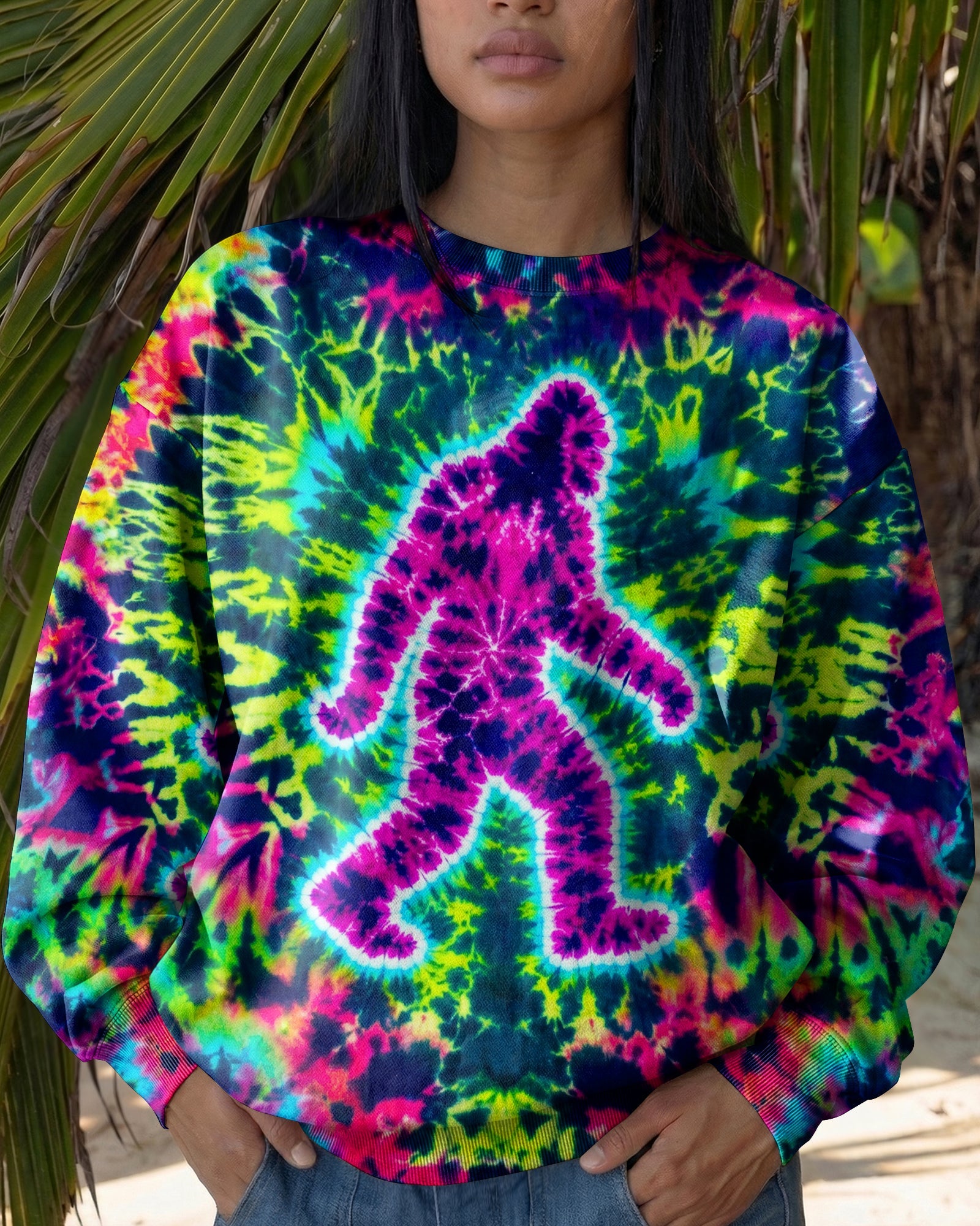 COLORFUL PSYCHEDELIC NEON BIGFOOT ADVENTURE – RITD10906261