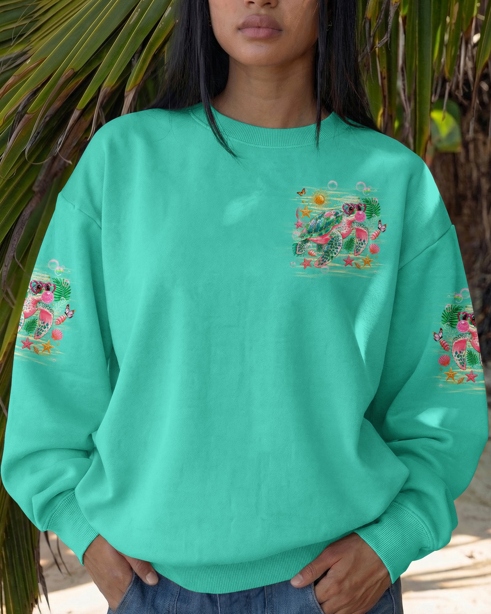 TURTLE KISSES STARFISH WISHES  ALL OVER PRINT - TLHG1007262