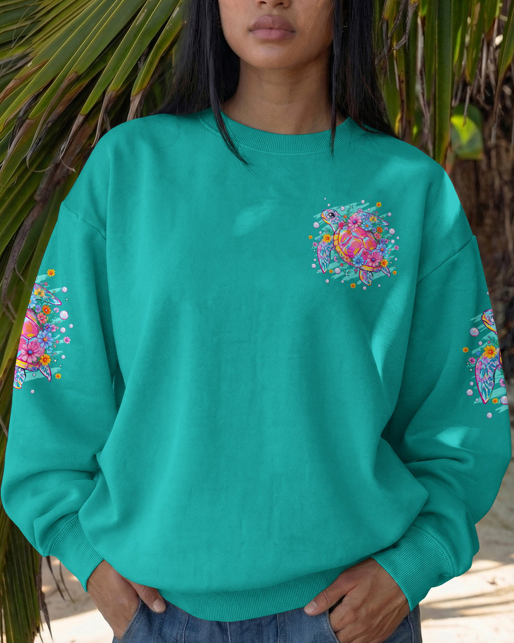 TURTLEY OVER IT ALL OVER PRINT - TYPQ1606264