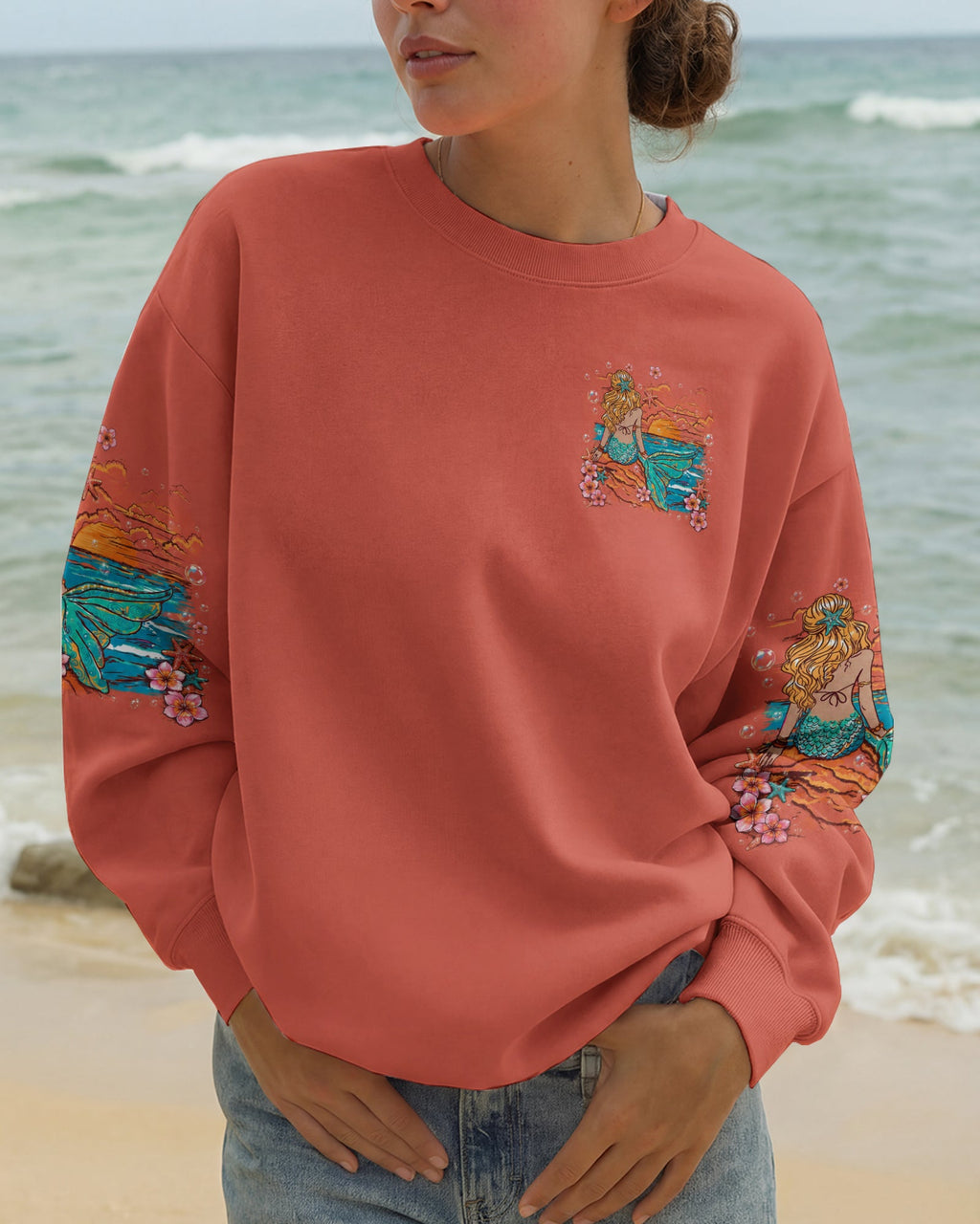 SHE IS A MERMAID ALL OVER PRINT  - TLHN2905262