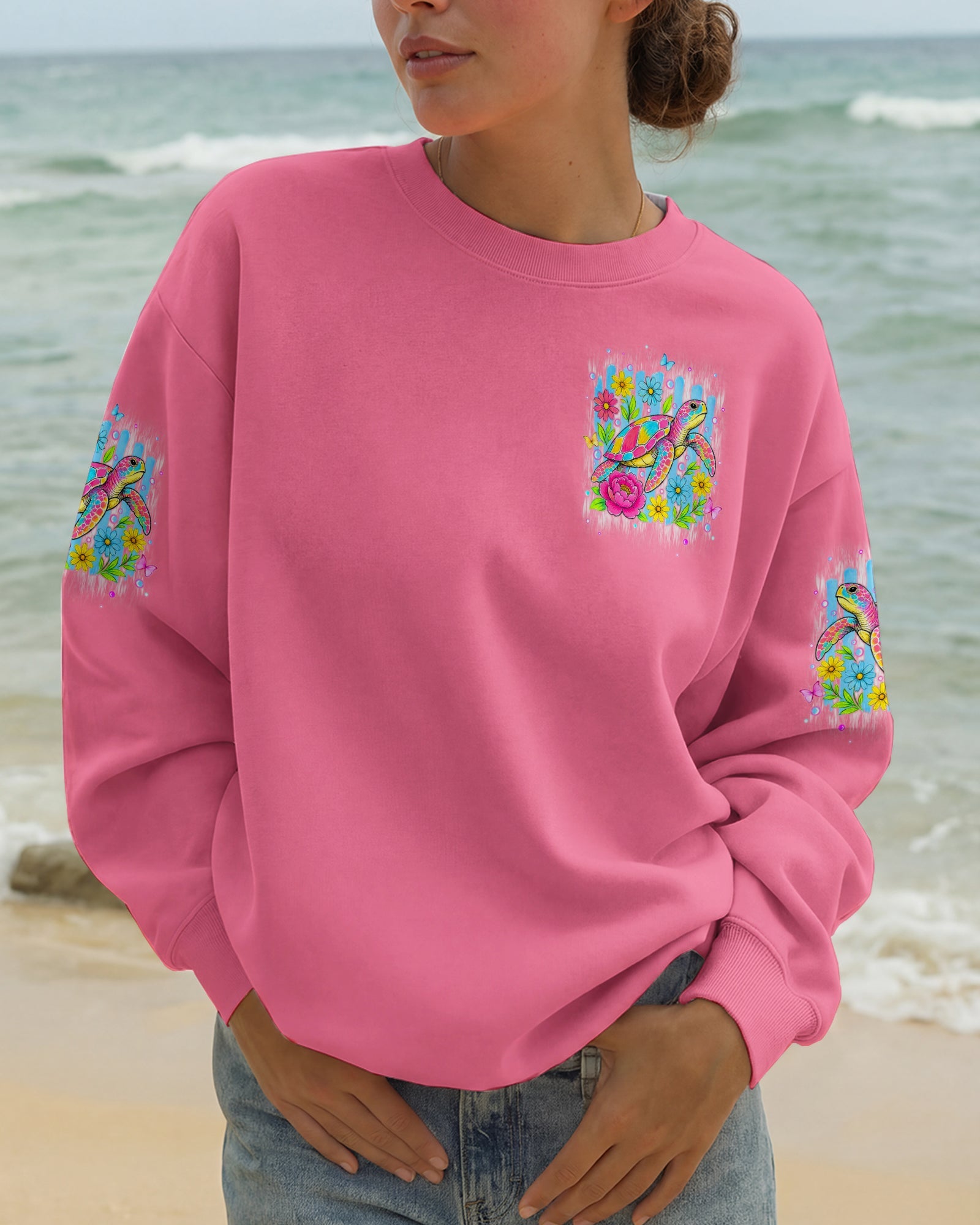 SALTWATER HEALS EVERYTHING TURTLE ALL OVER PRINT - TYLN2505262