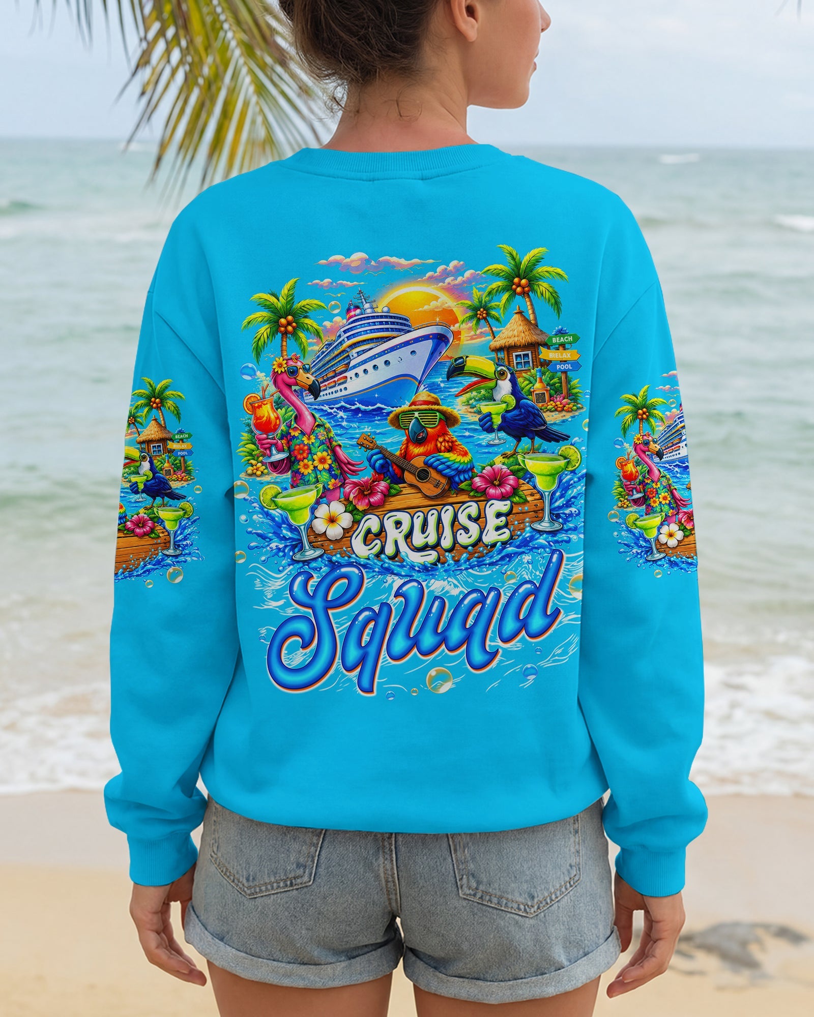 CRUISE SQUAD ALL OVER PRINT  - TLTW1007264