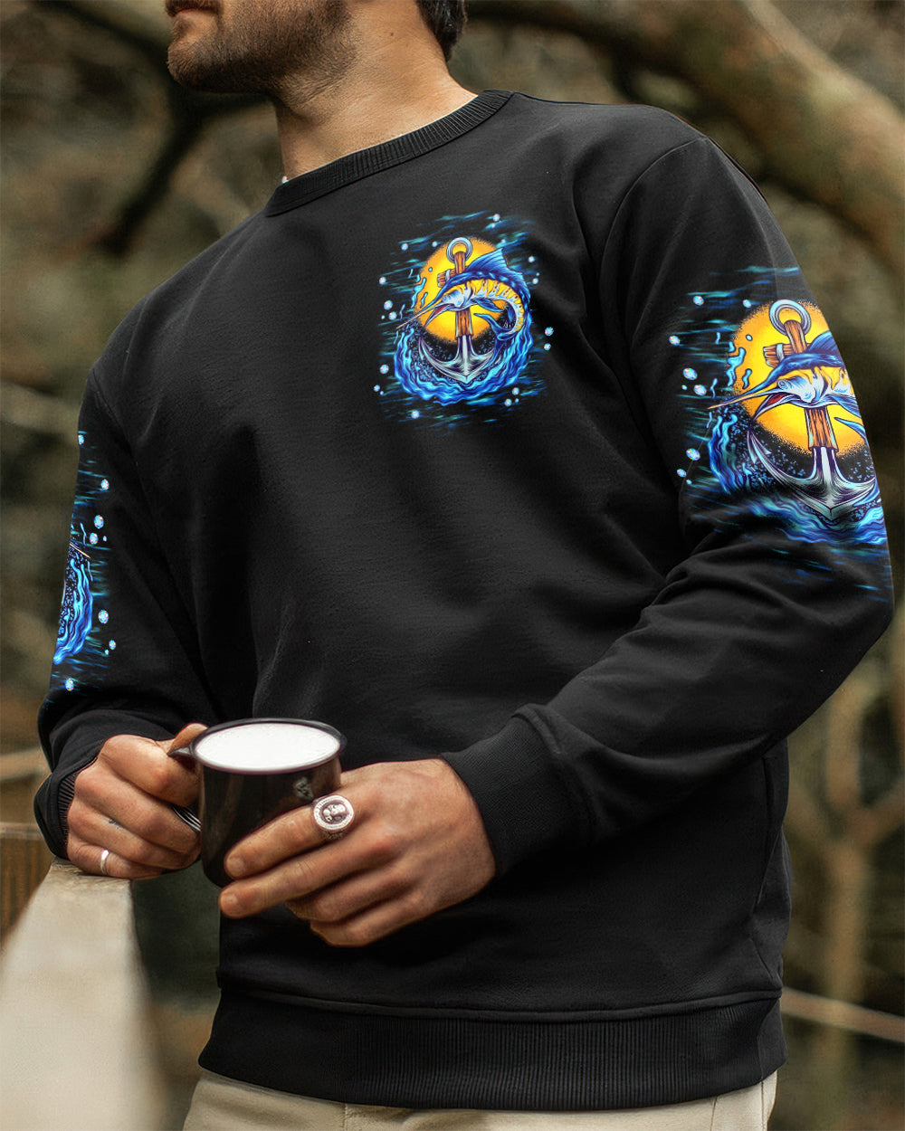 THE VOICE OF THE SEA SPEAKS TO THE SOUL MARLIN ALL OVER PRINT - TLNT0106262