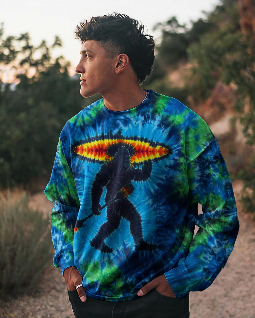 BIGFOOT SURF KAYAK SWIRL ALL OVER PRINT - RI0906262