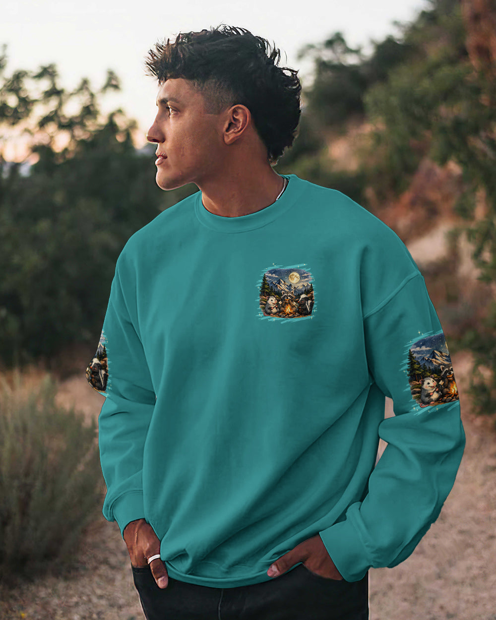 MAKING MEMORIES ONE CAMPFIRE AT A TIME ANIMALS ALL OVER PRINT - TYPQ2205261