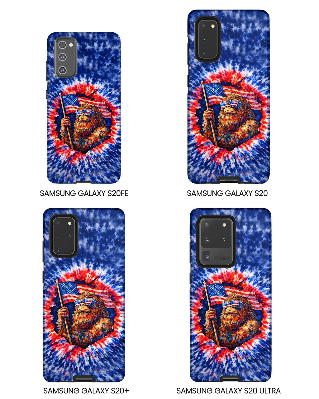 BIGFOOT WITH FLAG PHONE CASE - TLHN0705264