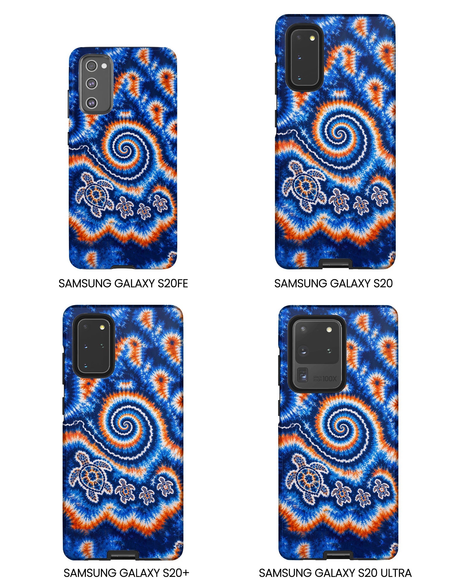 TURTLES WAVES SWIRL PHONE CASE   - TLHN0805264