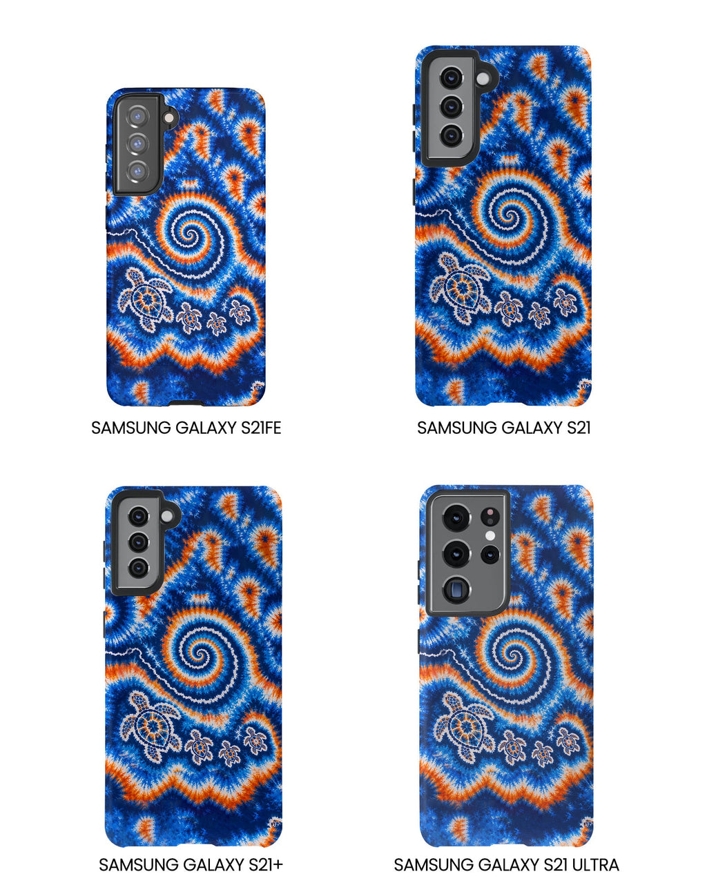 TURTLES WAVES SWIRL PHONE CASE   - TLHN0805264
