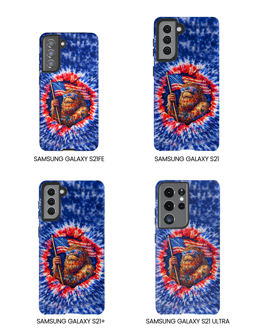 BIGFOOT WITH FLAG PHONE CASE - TLHN0705264