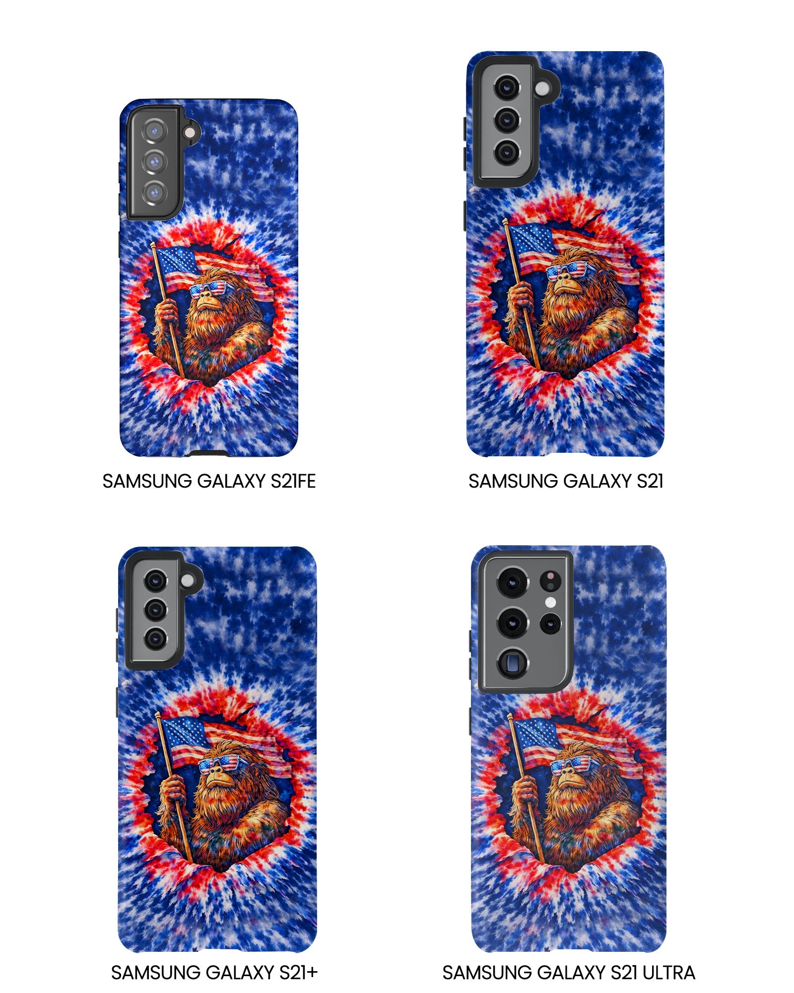 BIGFOOT WITH FLAG PHONE CASE - TLHN0705264