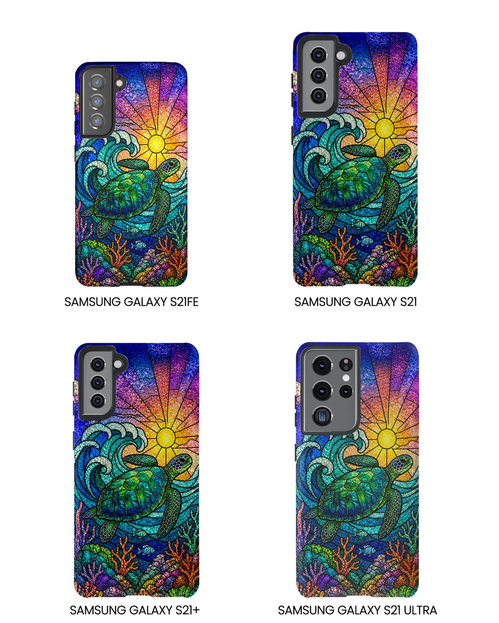 SEA TURTLE WAVES PHONE CASE  - TLTW0505263