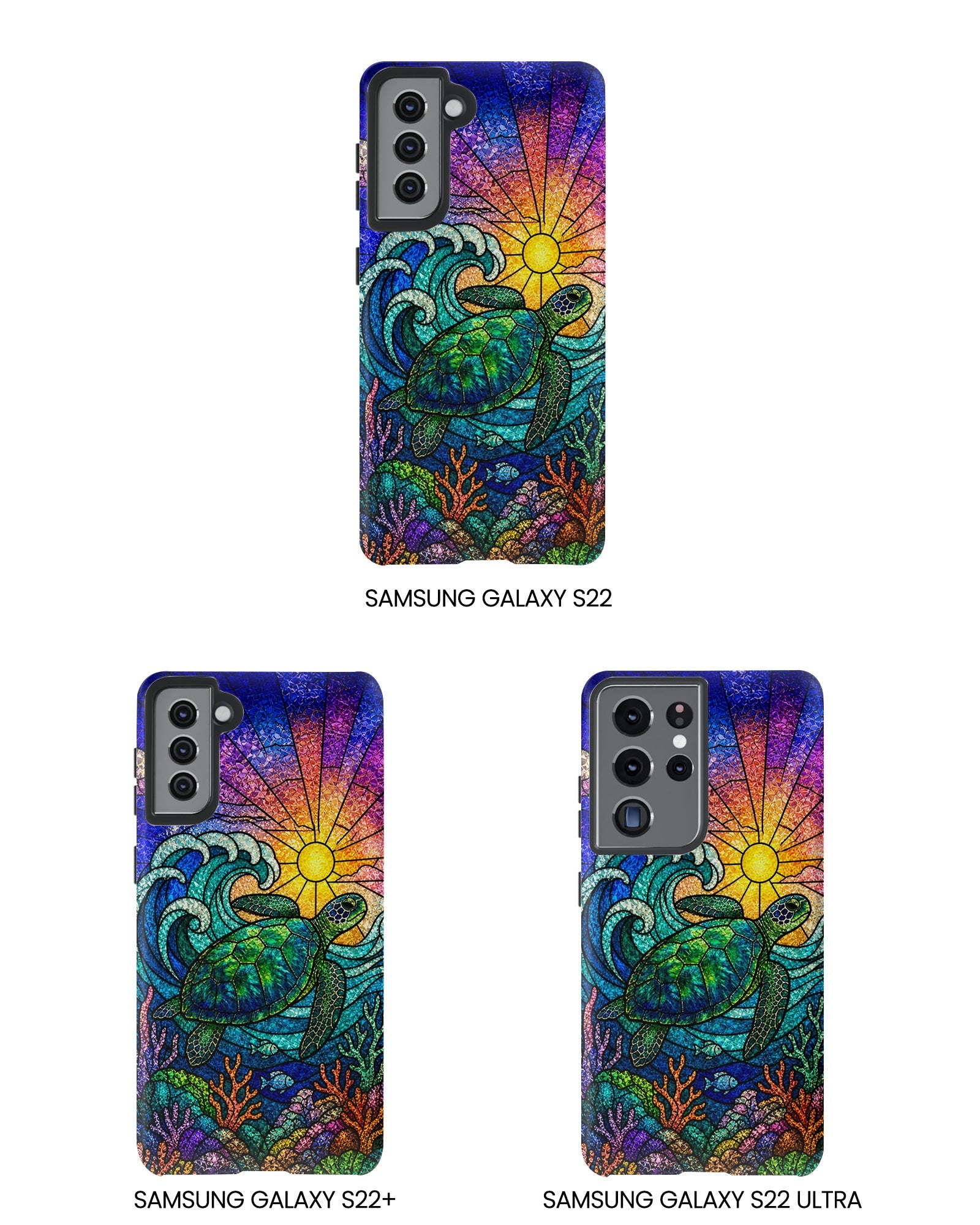 SEA TURTLE WAVES PHONE CASE  - TLTW0505263