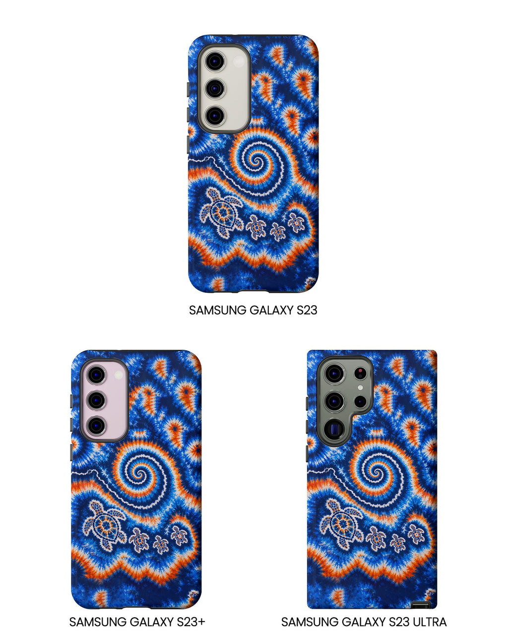 TURTLES WAVES SWIRL PHONE CASE   - TLHN0805264