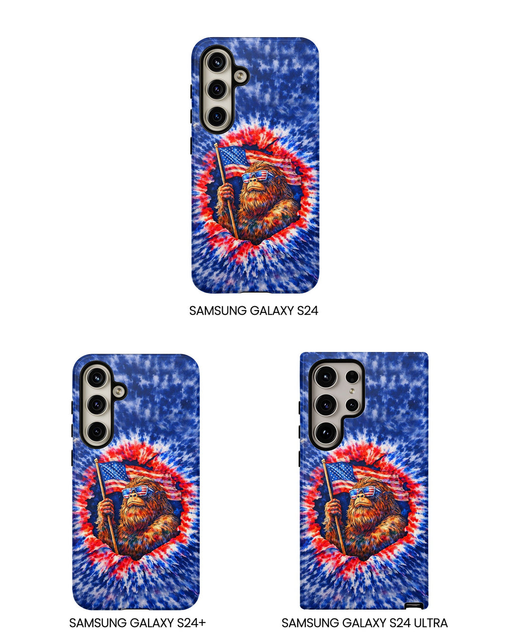 BIGFOOT WITH FLAG PHONE CASE - TLHN0705264
