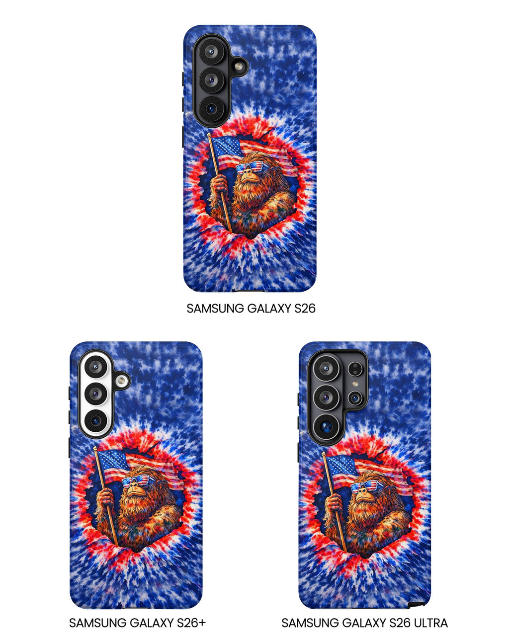 BIGFOOT WITH FLAG PHONE CASE - TLHN0705264