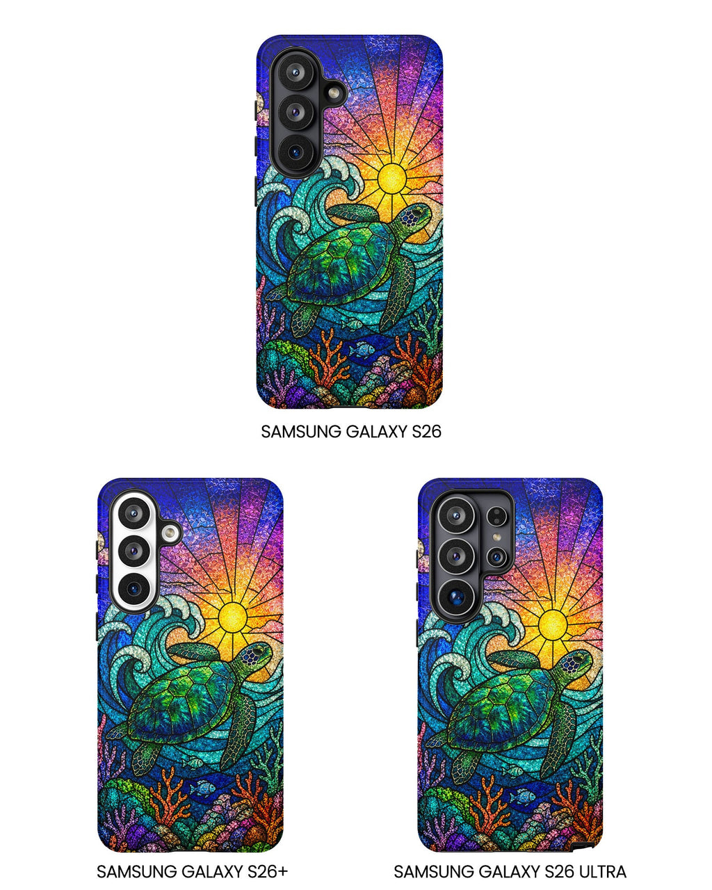 SEA TURTLE WAVES PHONE CASE  - TLTW0505263