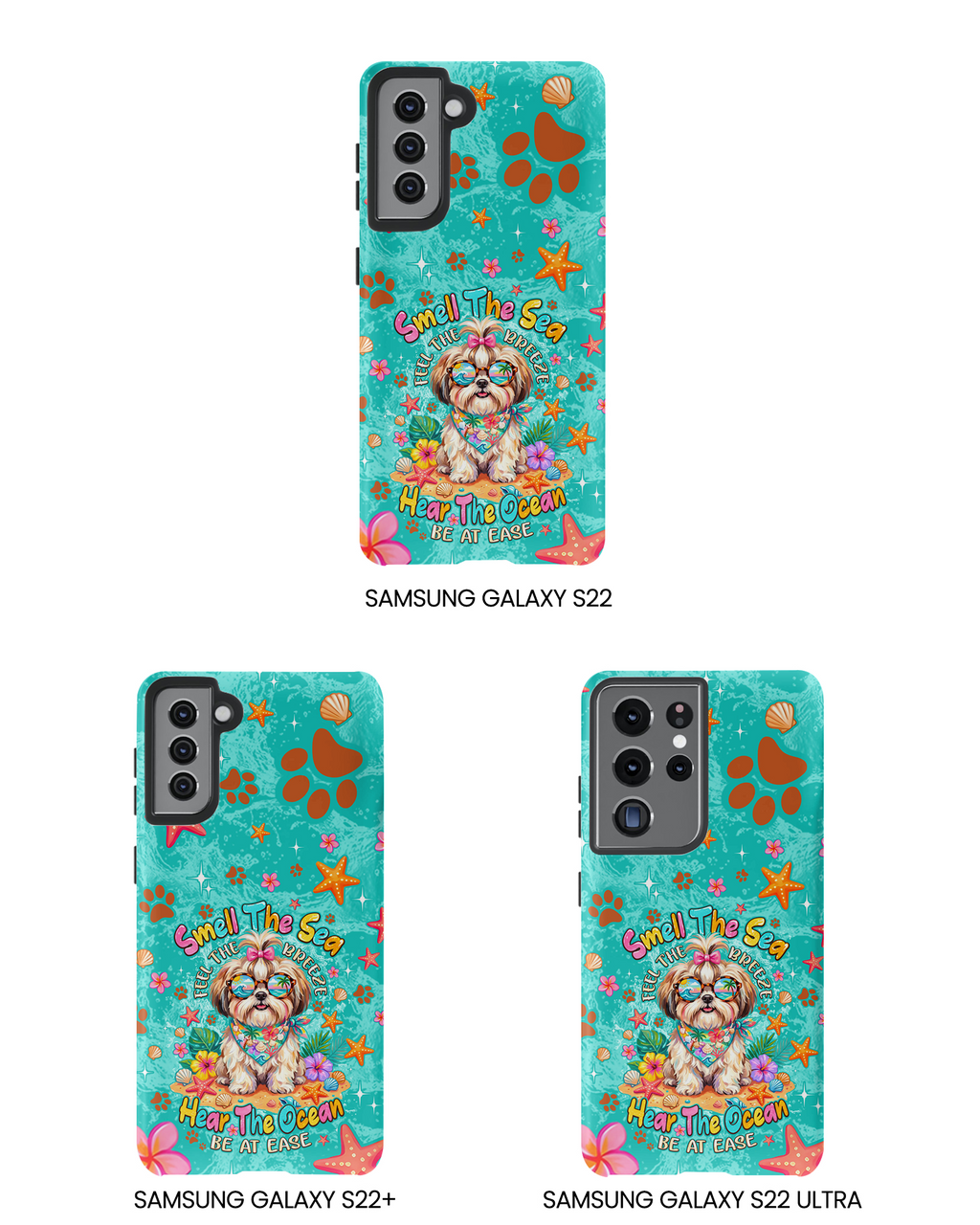 SMELL THE SEA SHIH TZU DOG PHONE CASE - TYPQ0106262