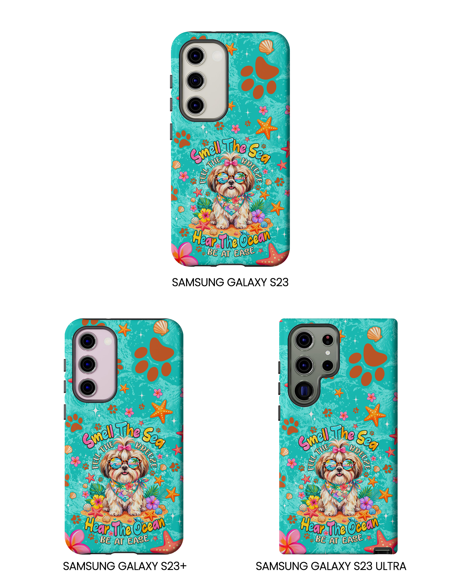 SMELL THE SEA SHIH TZU DOG PHONE CASE - TYPQ0106262