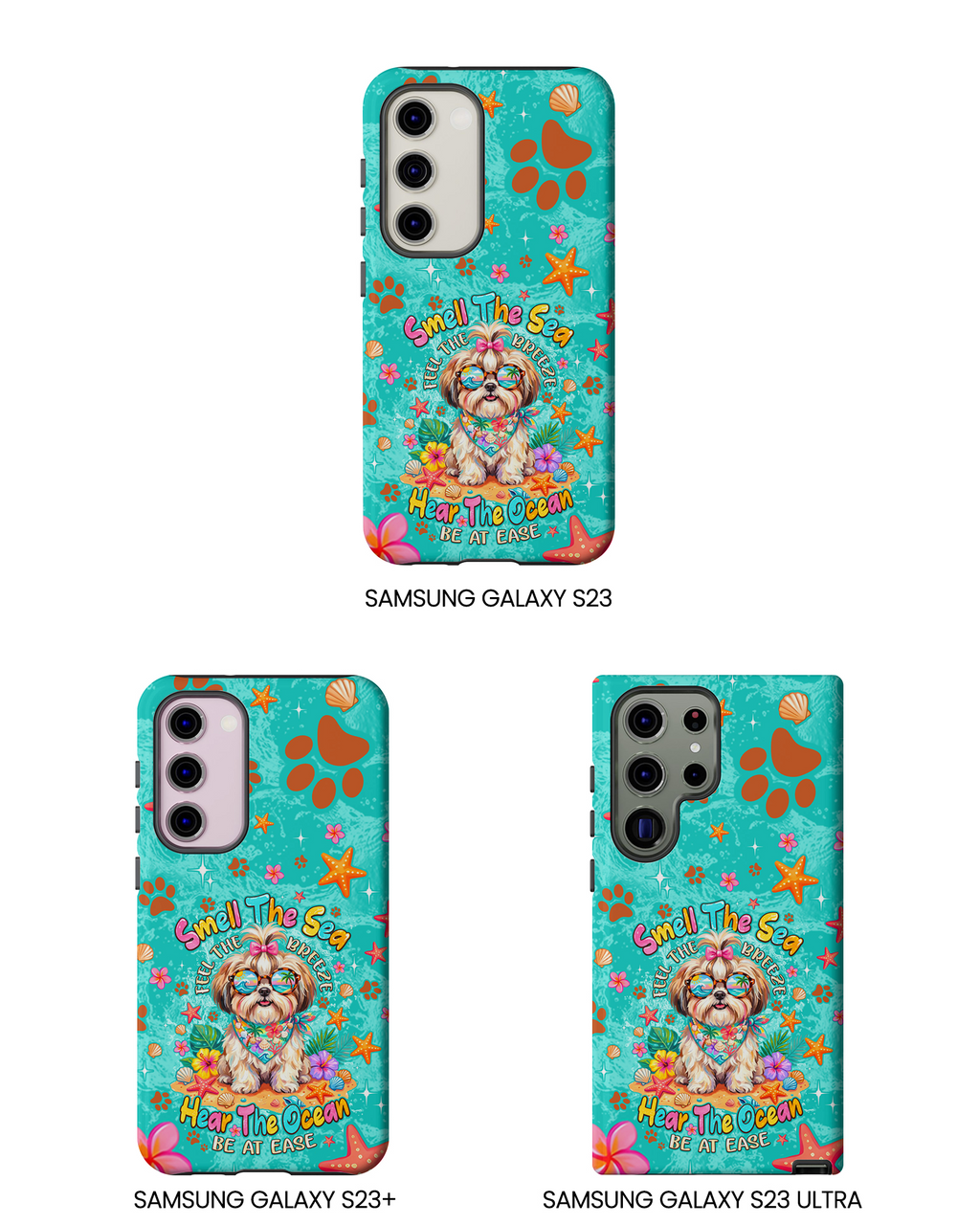 SMELL THE SEA SHIH TZU DOG PHONE CASE - TYPQ0106262