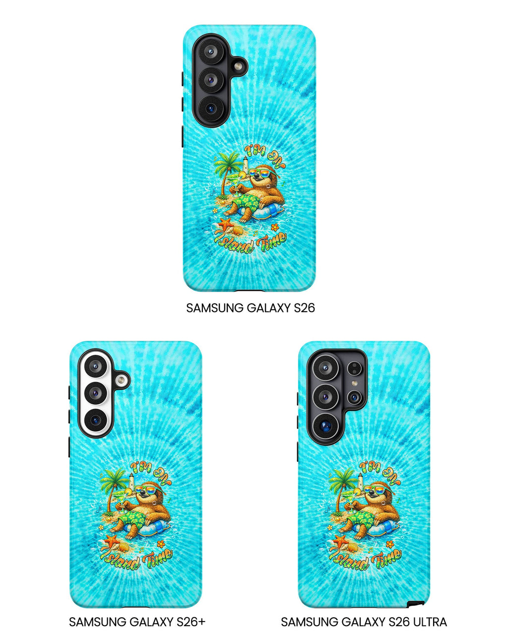 I'M ON ISLAND TIME SLOTH   PHONE CASE  - TLHG1205264
