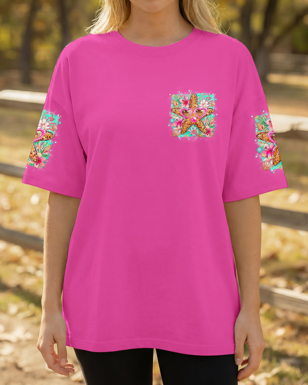 SMELL THE SEA STARFISH ALL OVER PRINT - TYQY0807262