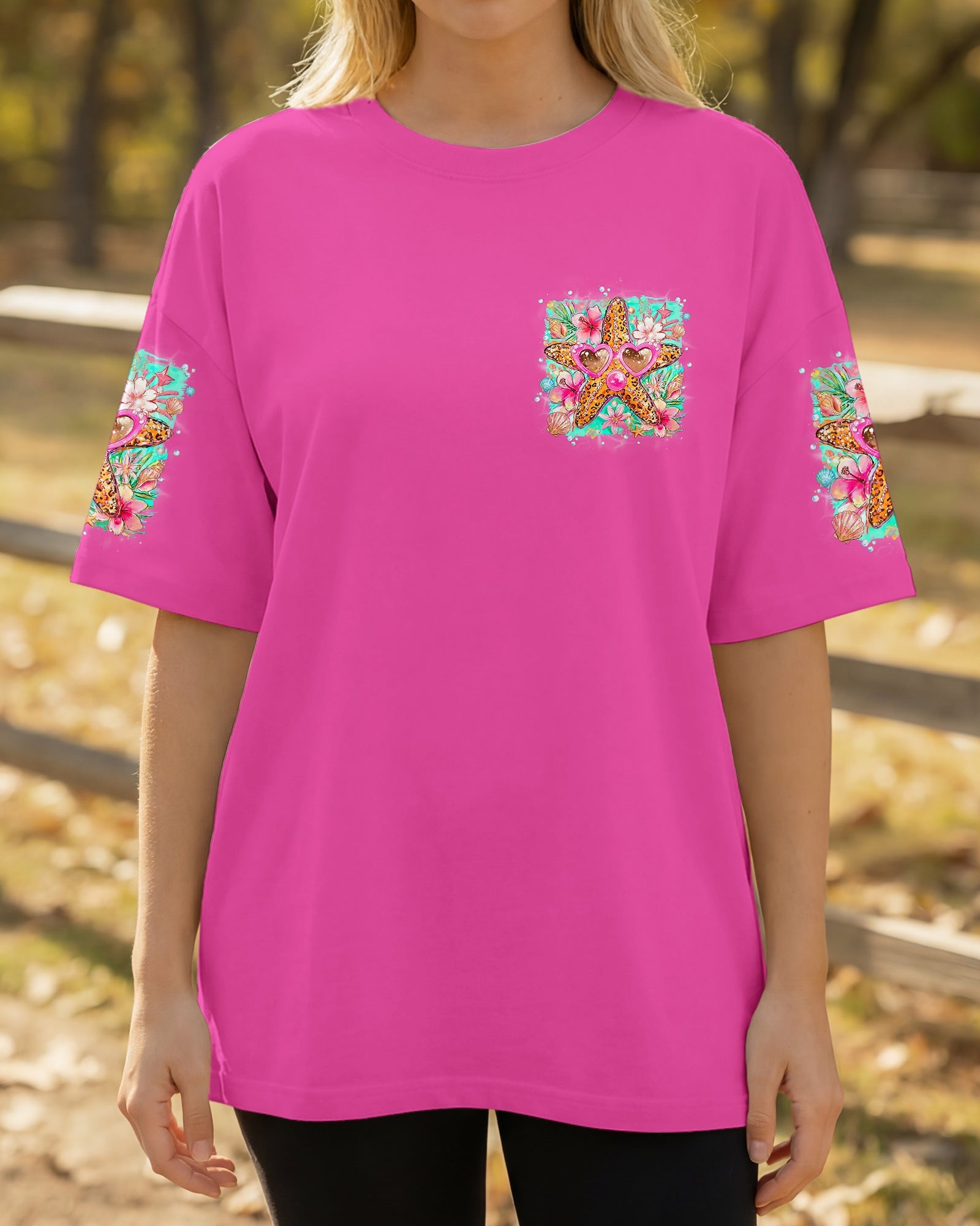 SMELL THE SEA STARFISH ALL OVER PRINT - TYQY0807262