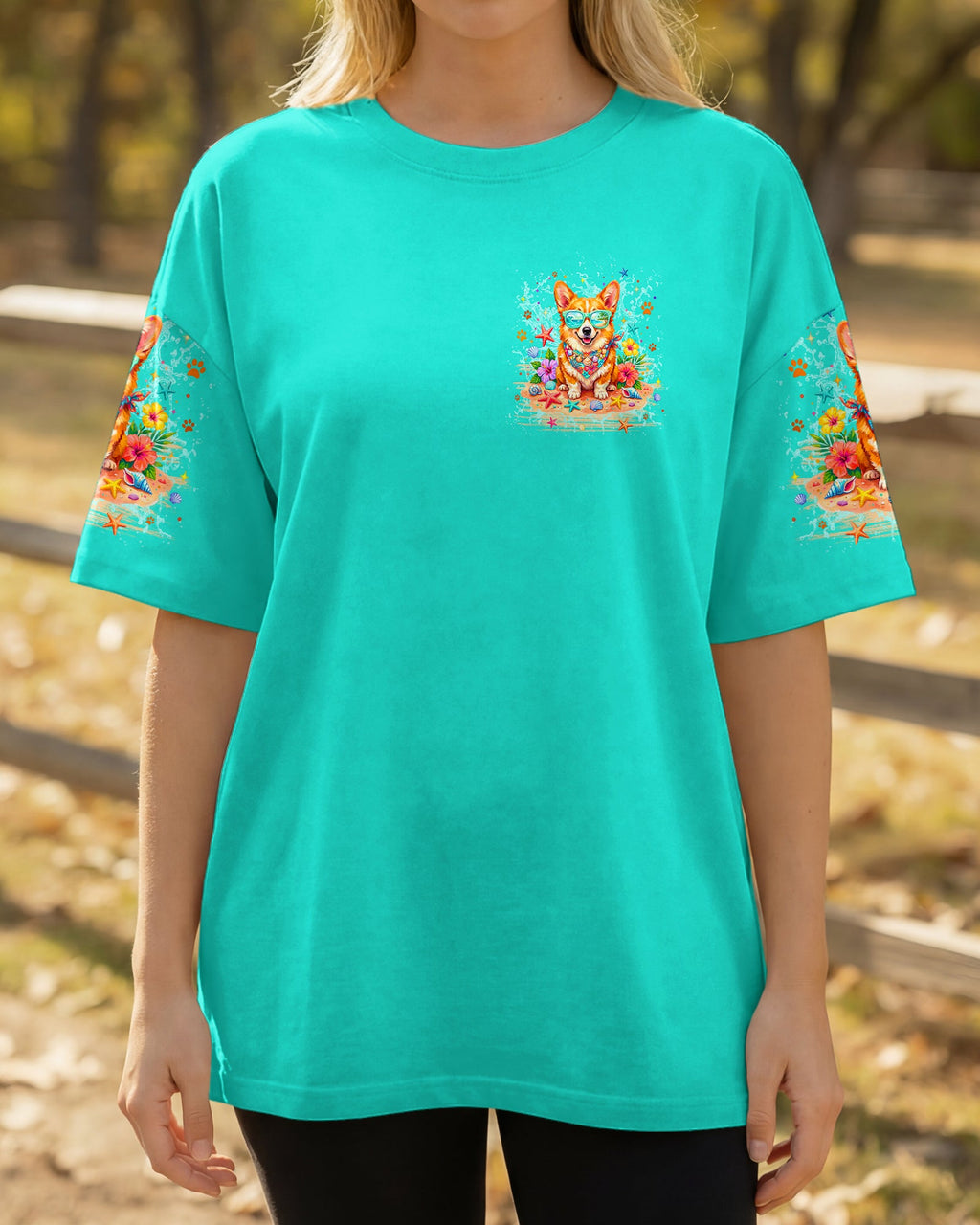 SMELL THE SEA CORGI DOG ALL OVER PRINT - TYLN1206261